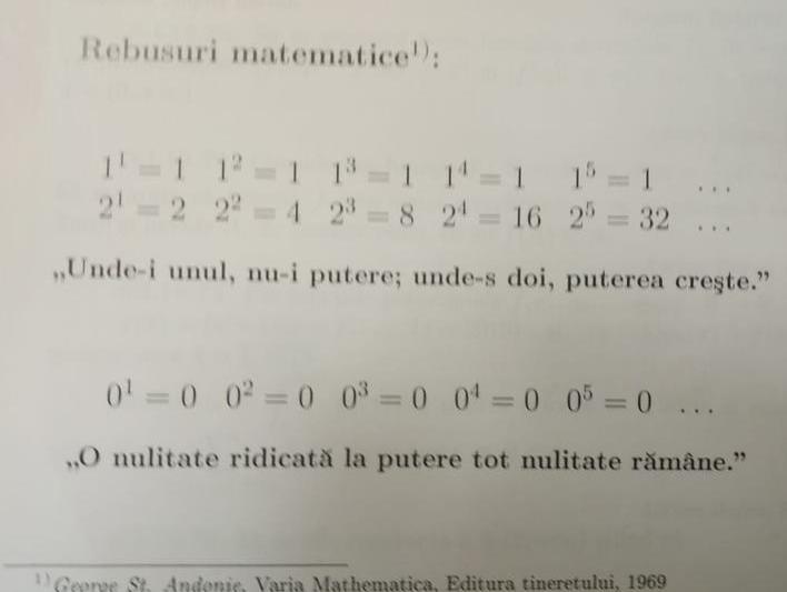 Ultima pagină din suplimentul de la Gazeta Matematica , Foto: Hotnews