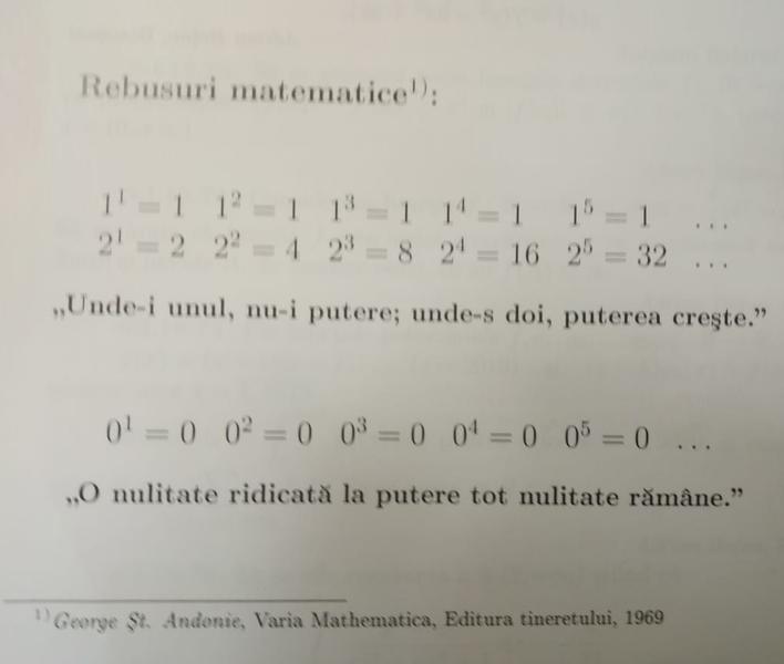 Ultima pagină din suplimentul de la Gazeta Matematica , Foto: Hotnews