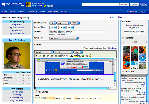 MySpace, Foto: Flickr