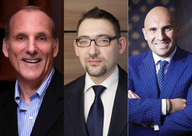 Mark Vorsatz, Alexandru Cristea, Gabriel Zbarcea, Foto: Tuca Zbarcea & Asociatii