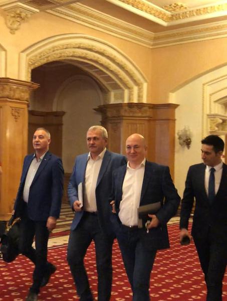 Dragnea, Stefanescu, Manda sosire CEX , Foto: Hotnews