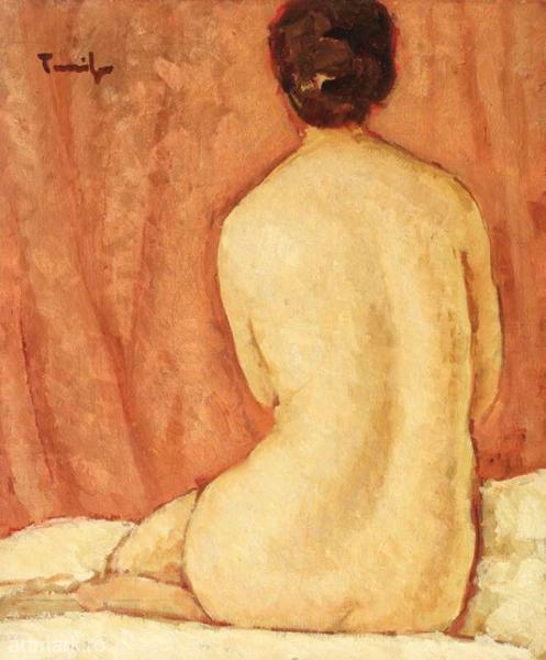 Nud cu spatele, Foto: artmark.ro