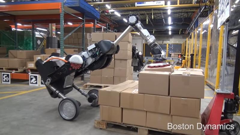 robot pentru logistică, Foto: YouTube