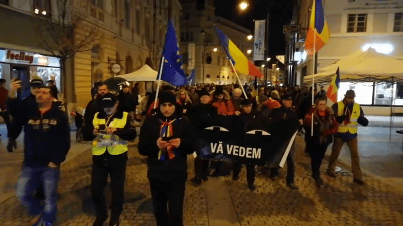 protest sibiu, Foto: turnulsfatului.ro