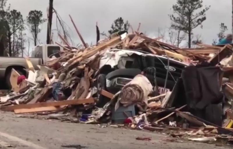 tornada Alabama, Foto: Captura YouTube