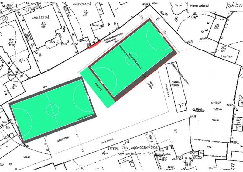 Planurile sălii de sport , Foto: petitieonline.com