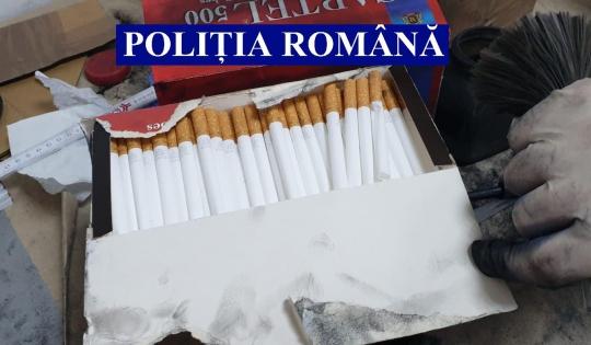 Trafic cu tutun in colete postale, Foto: Politia Romana