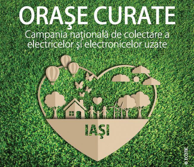 "Orașe Curate" ajunge în Iași, Foto: ecotic