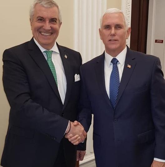 CPT Mike Pence, Foto: Senatul Romaniei