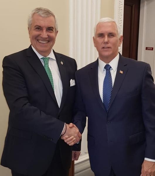 CPT Mike Pence, Foto: Senatul Romaniei