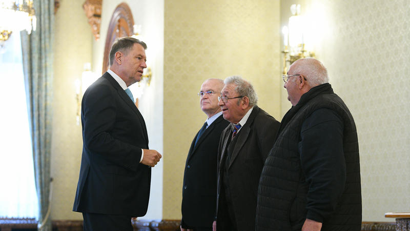 Iohannis, Nicolicea, Iancu și Muntean, Foto: Presidency.ro