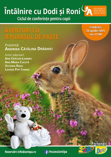 Aventuri cu Iepurasul de Paste, Foto: antipa.ro