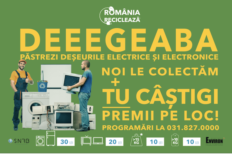 Romania Recicleaza, Foto: Environ