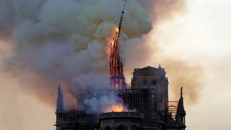 Sageata Notre Dame, Foto: France 24