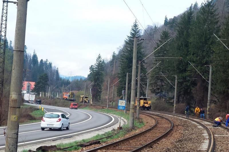 Lucrari feroviare intre Dirste si Timisu de Sus, Foto: Hotnews