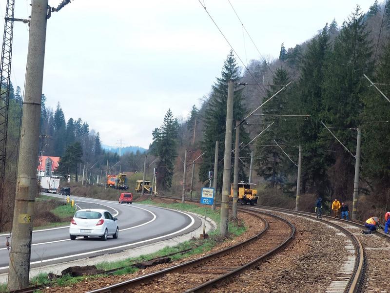 Lucrari feroviare intre Dirste si Timisu de Sus, Foto: Hotnews
