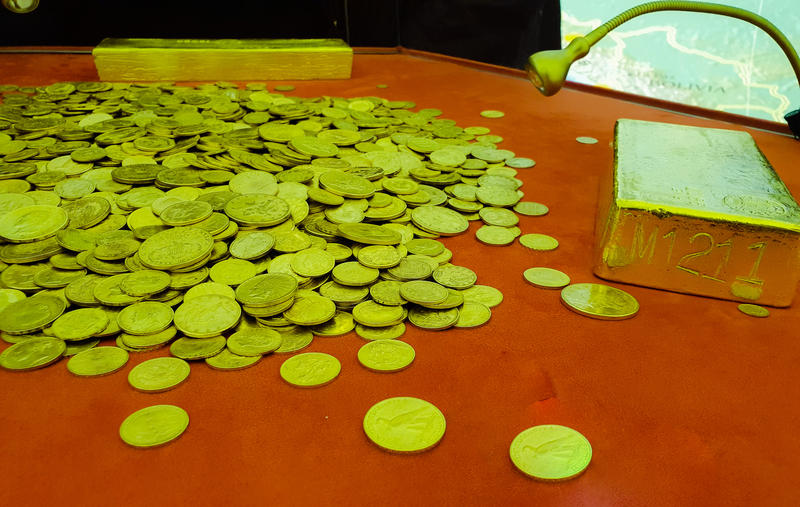 Lingouri si monede de aur, Foto: Hotnews