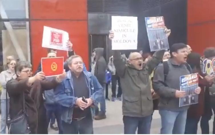 Protest Iași, Foto: Captura video