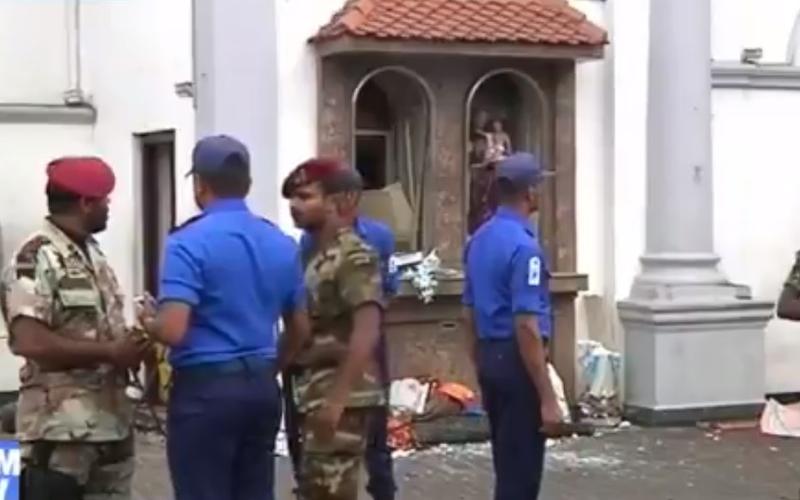 Explozii în Sri Lanka, Foto: Captura video