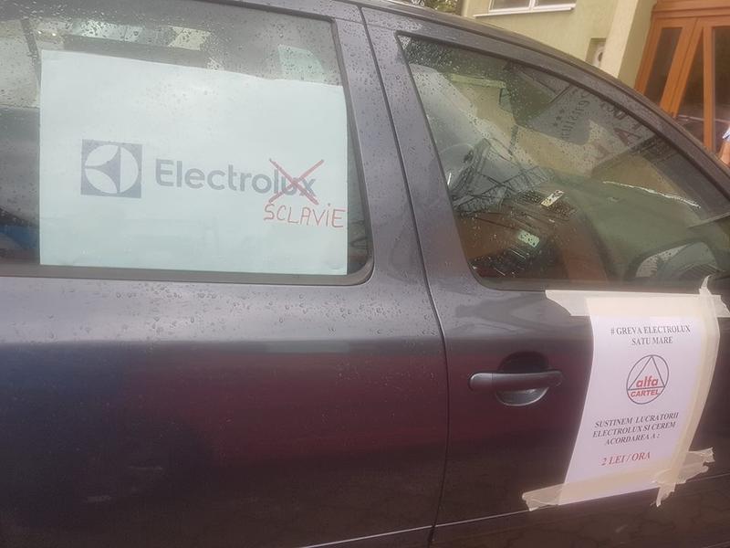 Protest Electrolux, Foto: Cartel Alfa