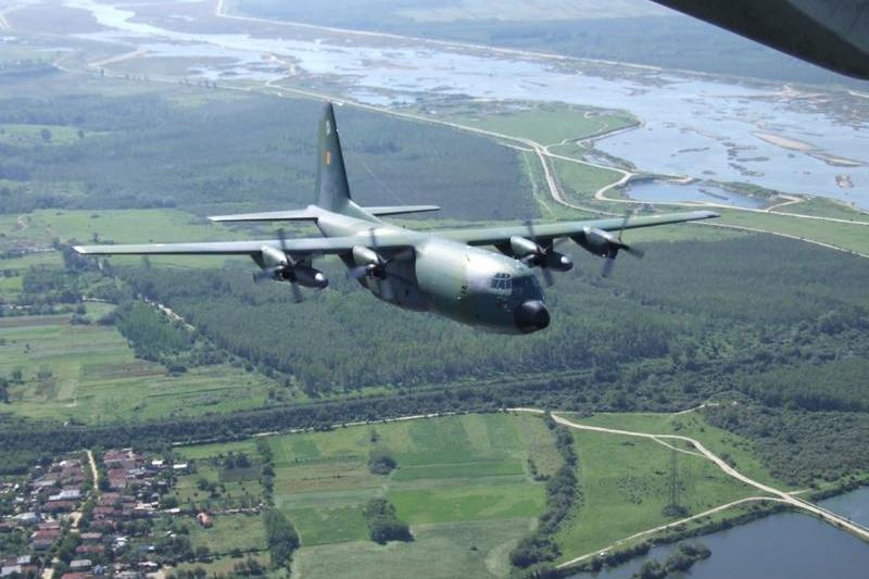 Avion C-130 Hercules al Fortelor Aeriene Romane, Foto: Fortele Aeriene Romane