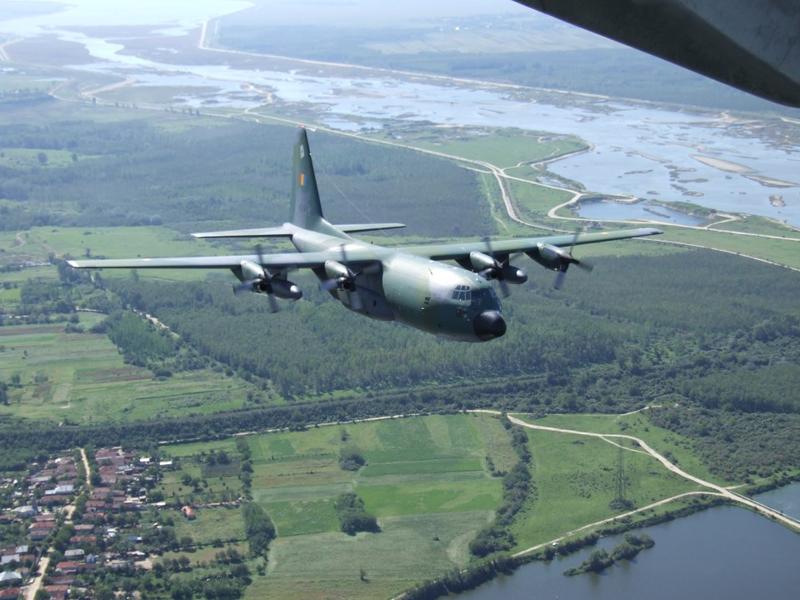 Avion C-130 Hercules al Fortelor Aeriene Romane, Foto: Fortele Aeriene Romane