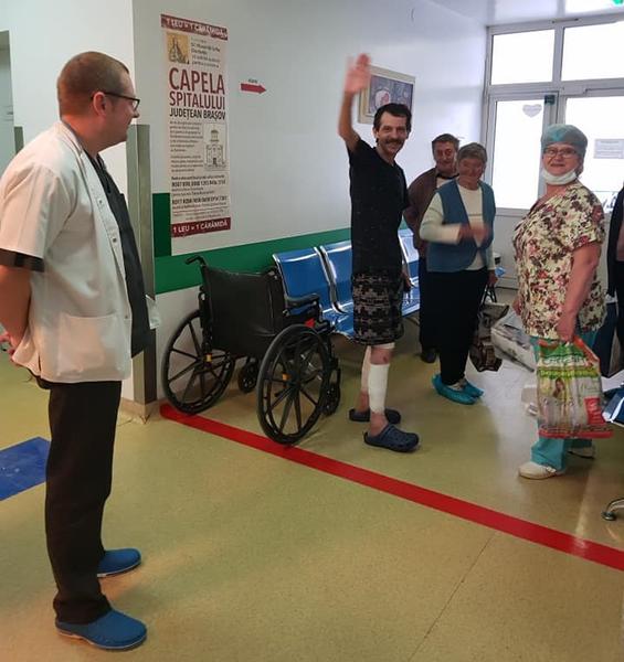 Joshi, la externare, Foto: Dan Grigorescu