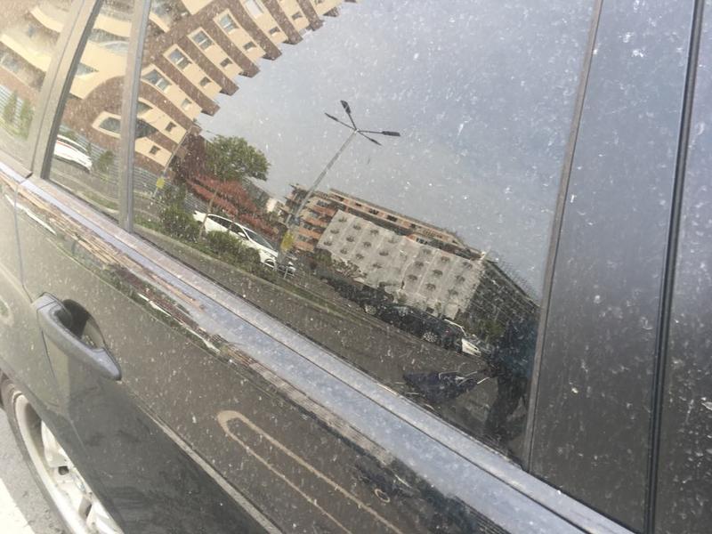 praf saharian in Bucuresti, Foto: Hotnews