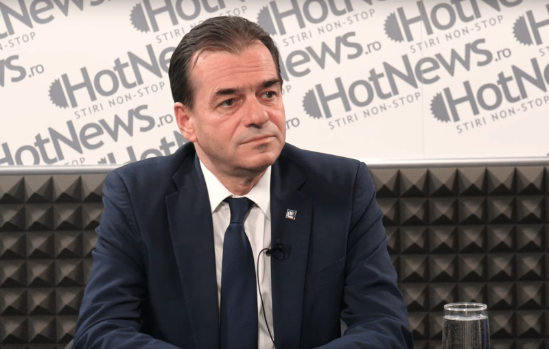 Ludovic Orban în studioul HotNews.ro, Foto: Hotnews