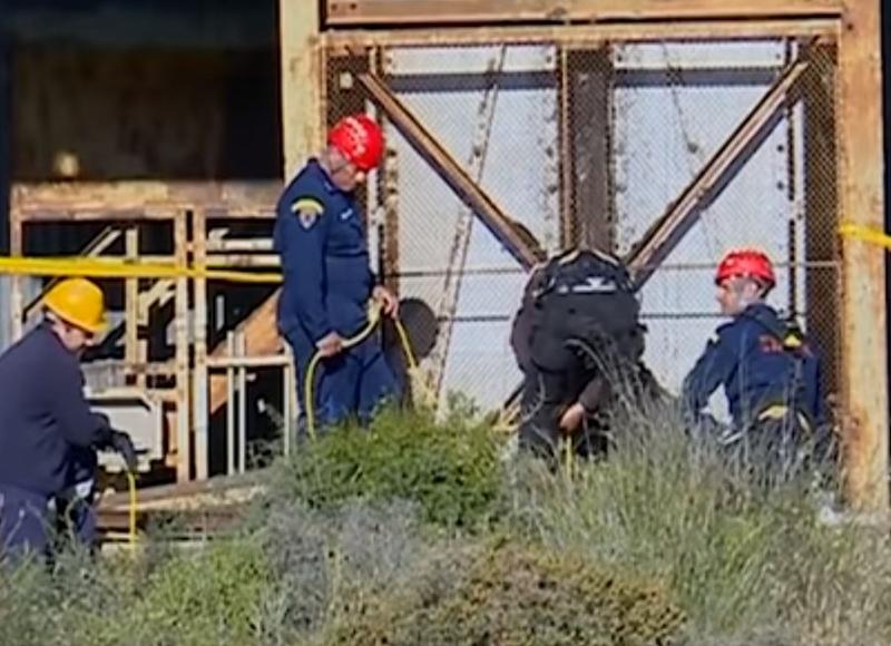 Cadavru gasit intr-un put minier din Cipru, Foto: Captura YouTube