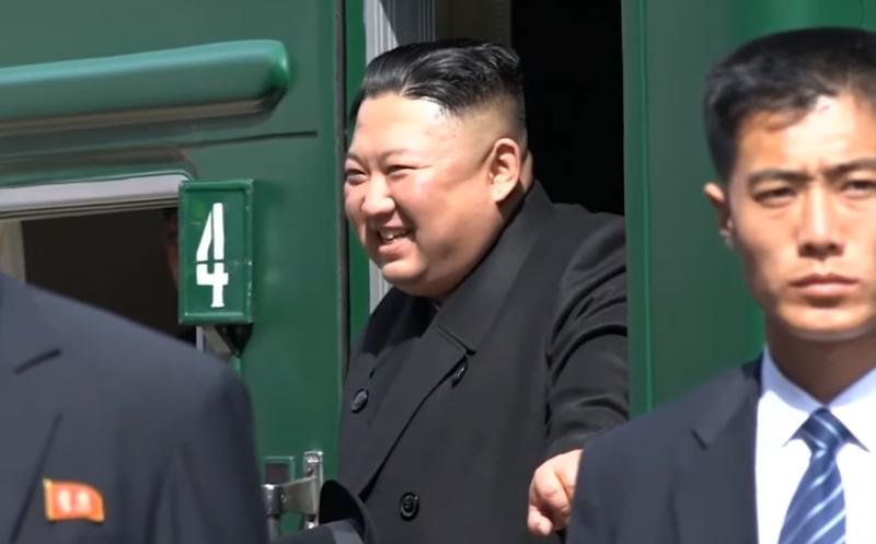 Kim Jong Un plecand din Rusia, Foto: Captura YouTube