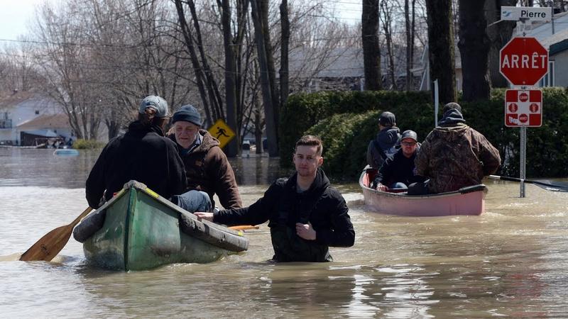 inundatii Canada, Foto: Captura