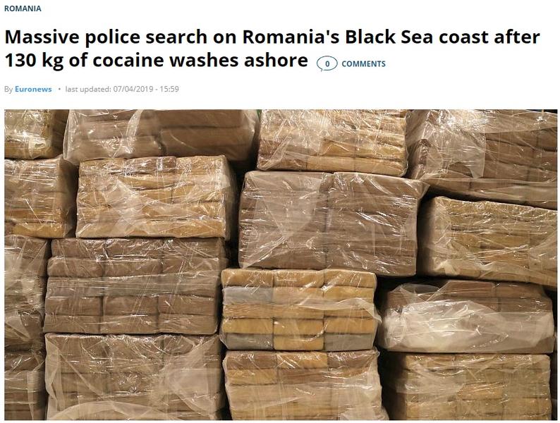 Cocaina la malul marii, Foto: Captura euronews