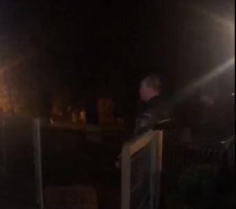 Sef din Politie, fara cascheta, Foto: Captura Facebook