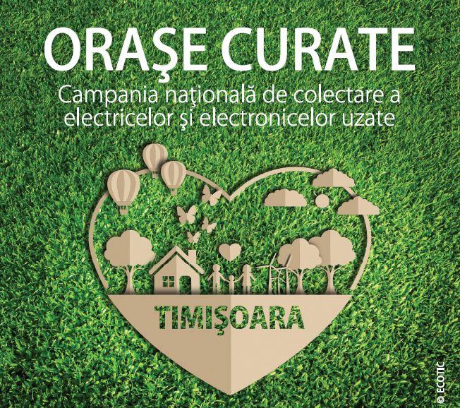 "Orașe Curate" ajunge în Timișoara, Foto: ecotic