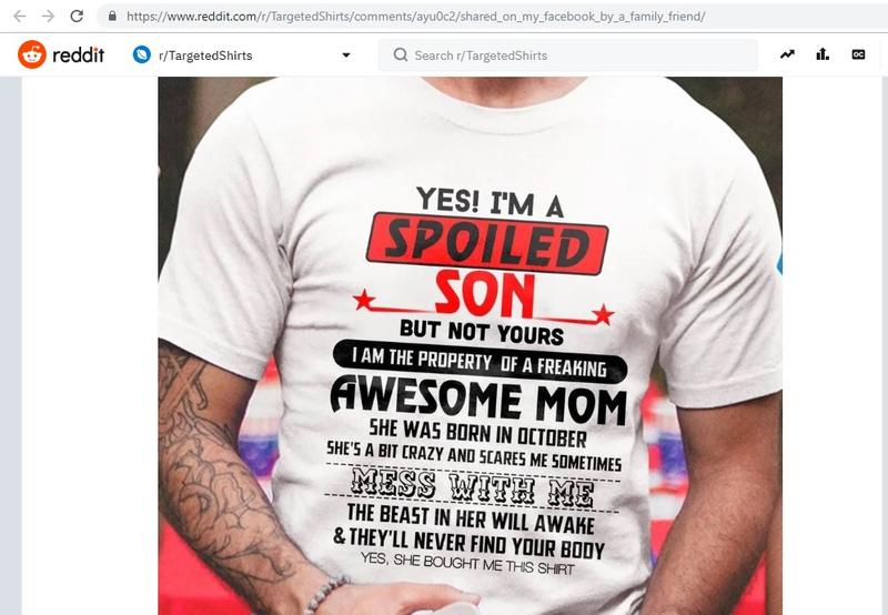 Mesaje personalizate pe tricouri , Foto: Captura Reddit (Posted by u/michalamatovina)