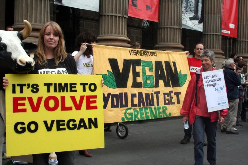 Activiști vegani, Foto: Wikipedia Commons