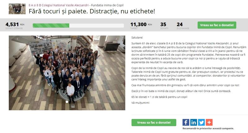 Campanie Fara tocuri si paiete, Foto: Hotnews