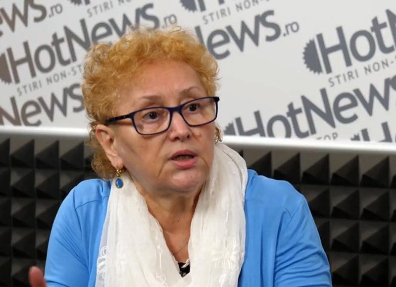 Renate Weber in studioul HotNews.ro, Foto: Hotnews