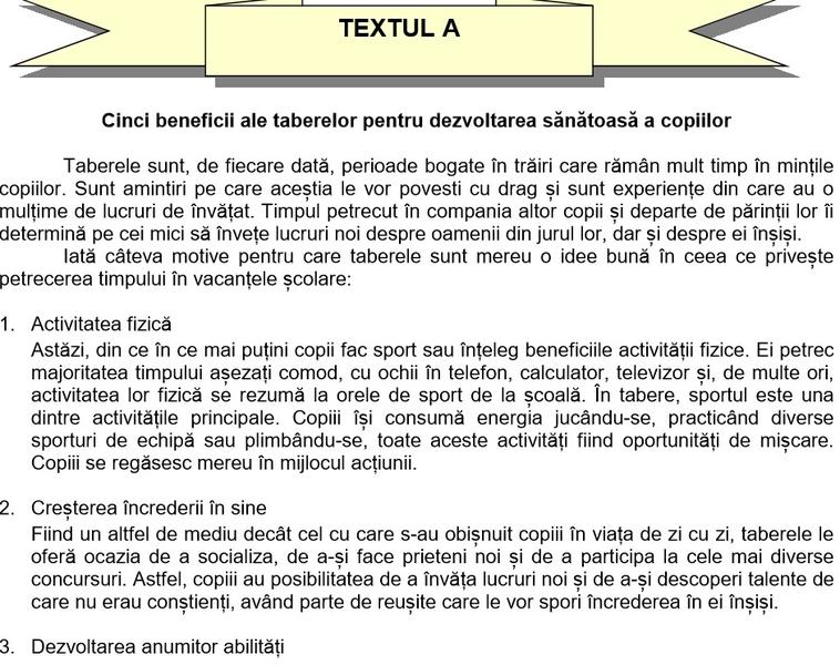 Limba si comunicare cls VI-a, Foto: Hotnews