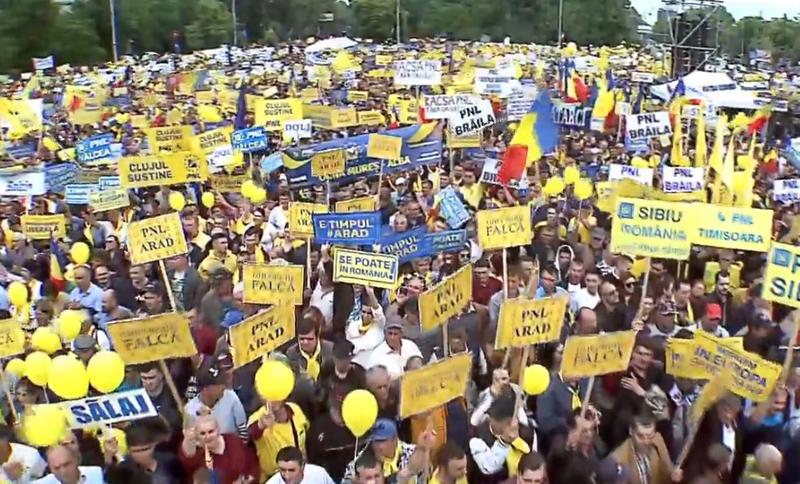 Miting liberal, Foto: Captura YouTube