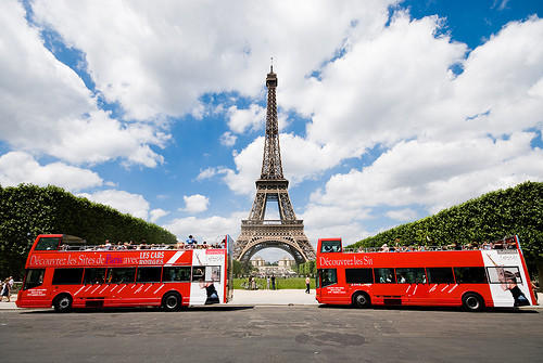 Autobuze in Paris, Foto: parisbym.com