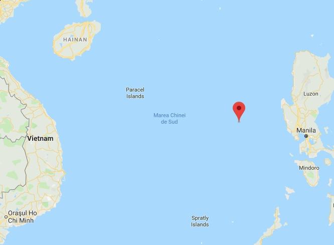 Scarborough Shoal, Foto: Google Maps