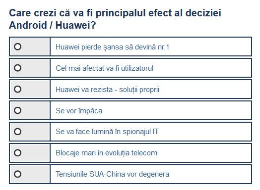 Sondaj Android Huawei, Foto: Hotnews