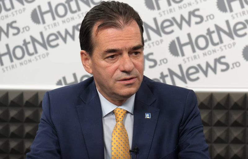 Ludovic Orban în studioul HotNews.ro , Foto: Hotnews