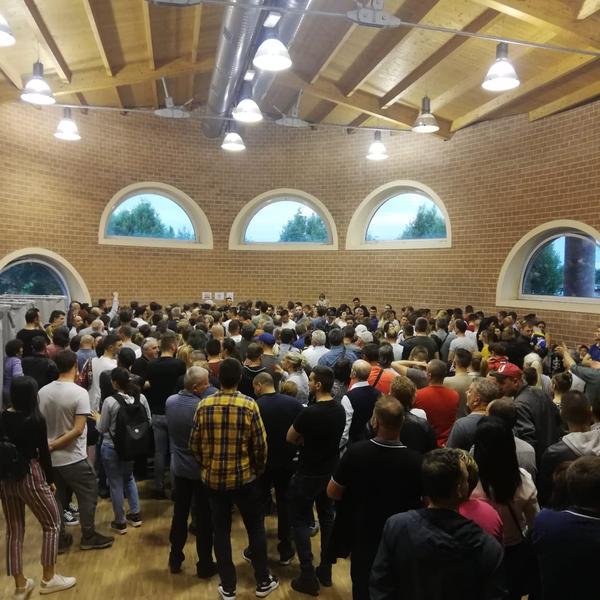 Aglomeratie la vot la Torino, Foto: Hotnews