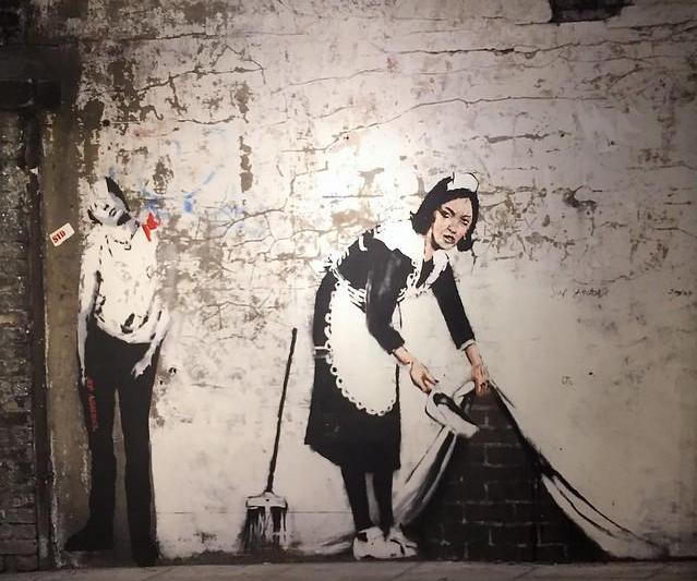 The Maid - Banksy, Foto: Flickr