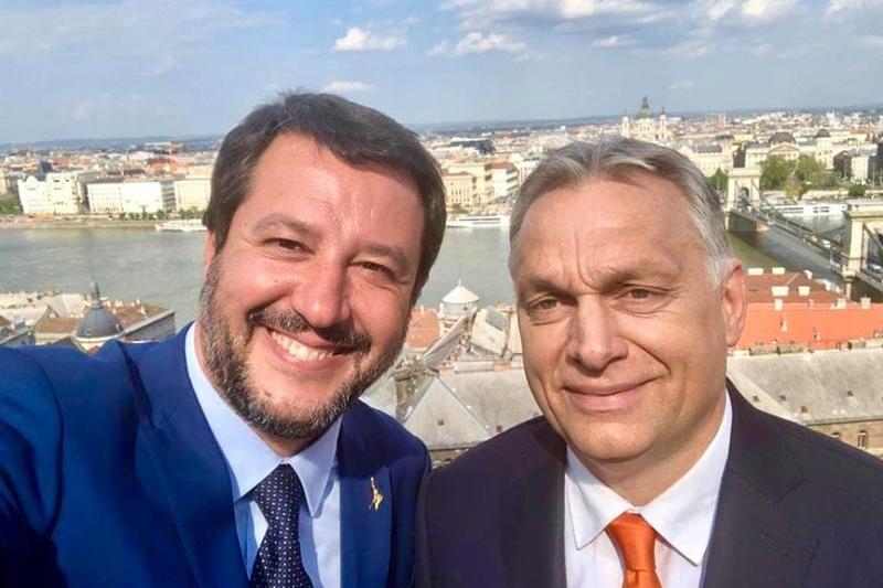 Salvini si Orban, Foto: Facebook-Salvini