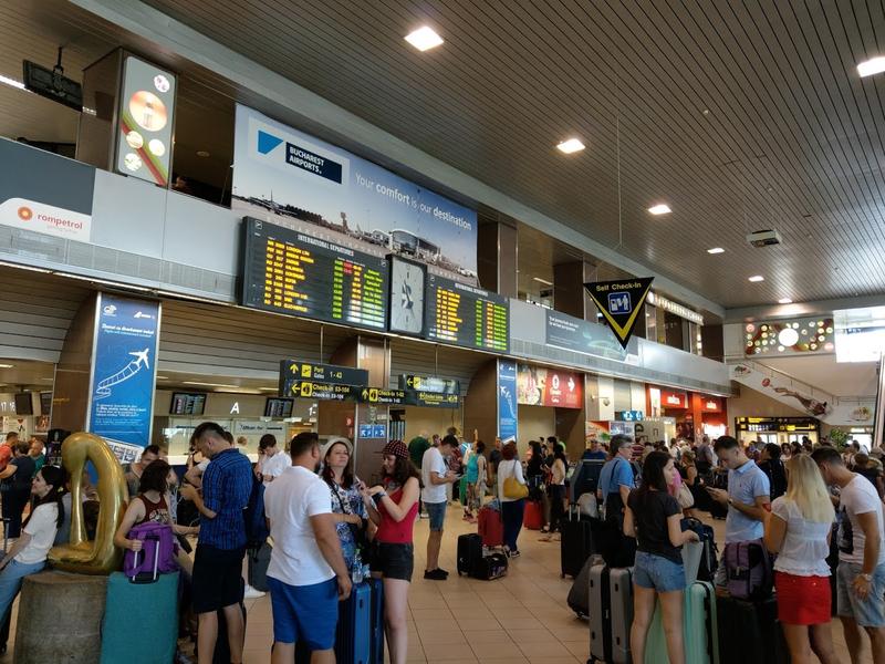 La aeroportul Otopeni, Foto: Hotnews
