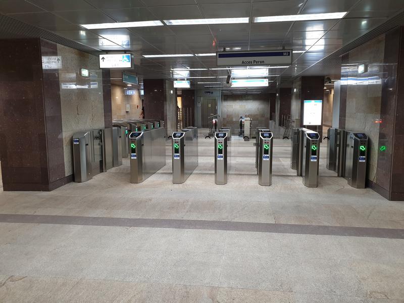 Acces la metrou, Foto: Metrorex